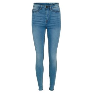 Køb Noisy May - Callie højtaljet bukser - Denim - Str. 31/34 online billigt tilbud rabat tøj