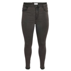 Køb Noisy May Curve - Callie plus size højtaljet bukser - Mørkegrå - Str. 50/30 online billigt tilbud rabat tøj
