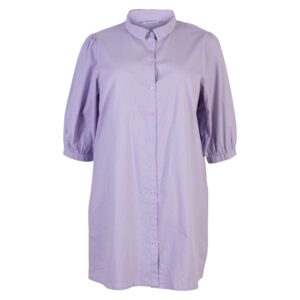 Køb Noisy May Curve - Dame skjortekjole - Lilla - Str. 52 online billigt tilbud rabat tøj