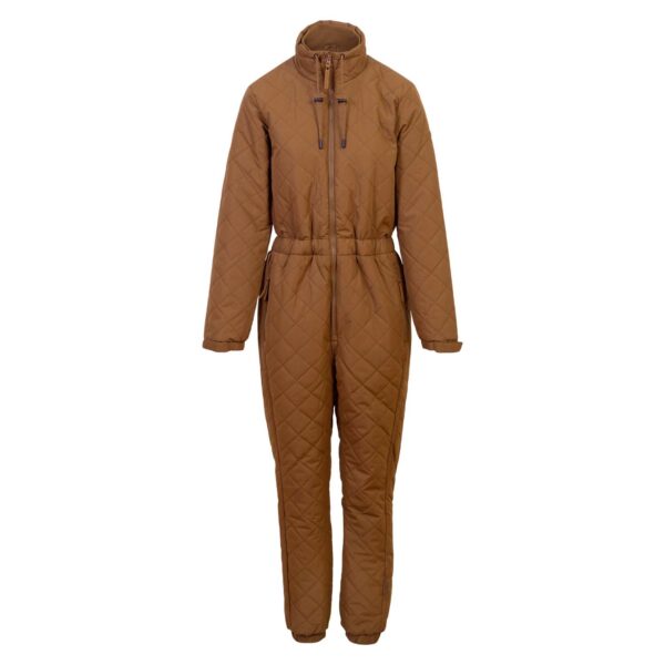 Køb Nordic Project18 - Iselin quiltet termo dame jumpsuit - Brændt orange - Str. 46 online billigt tilbud rabat tøj