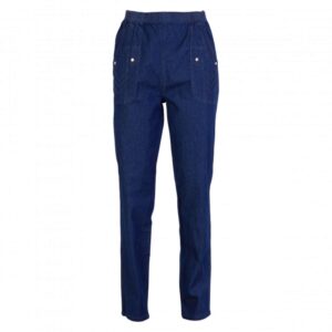 Køb Paris Dame - Dame bukser - Blå - Str. 46 online billigt tilbud rabat tøj