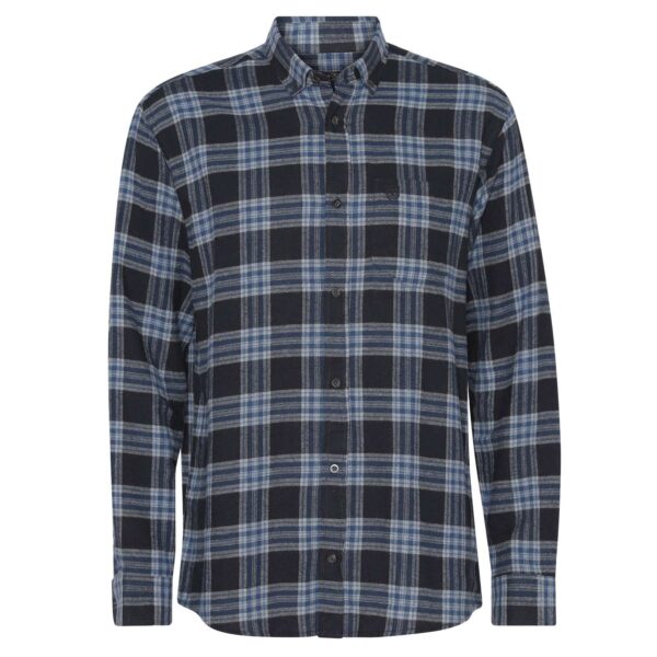Køb Pre End - Farmer herre skjorte - Navy - Str. L online billigt tilbud rabat tøj