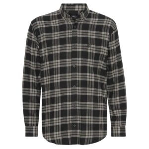Køb Pre End - Farmer herre skjorte - Sort - Str. L online billigt tilbud rabat tøj