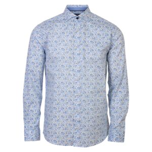 Køb Pre End - Fuller herre skjorte - Blå - Str. M online billigt tilbud rabat tøj