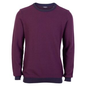 Køb Pre End - Langærmet herre strik - Bordeaux - Str. XL online billigt tilbud rabat tøj