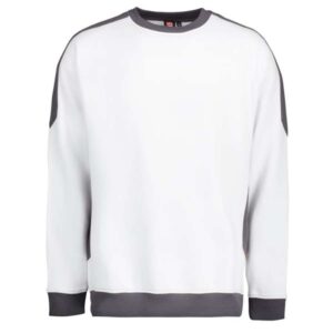 Køb Pro Wear herre sweatshirt - Hvid - Str. 5XL online billigt tilbud rabat tøj