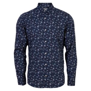 Køb Produkt - Herre skjorte - Mørkeblå - Str. L online billigt tilbud rabat tøj