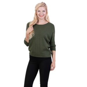 Køb Steenholt - Cava dame striktrøje - Grøn - Str. L online billigt tilbud rabat tøj