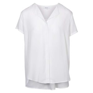 Køb Steenholt - Clara dame kortærmet bluse - Hvid - Str. M online billigt tilbud rabat tøj