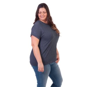 Køb Steenholt - Joan oversize dame plus size t-shirt - Navy - Str. 54 online billigt tilbud rabat tøj