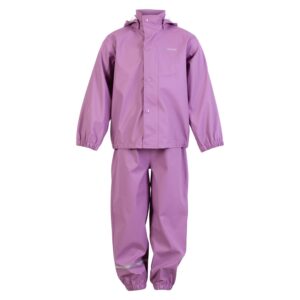 Køb Steenholt - Moss børne regntøj m. seler - Lavendel - Str. 104 online billigt tilbud rabat tøj