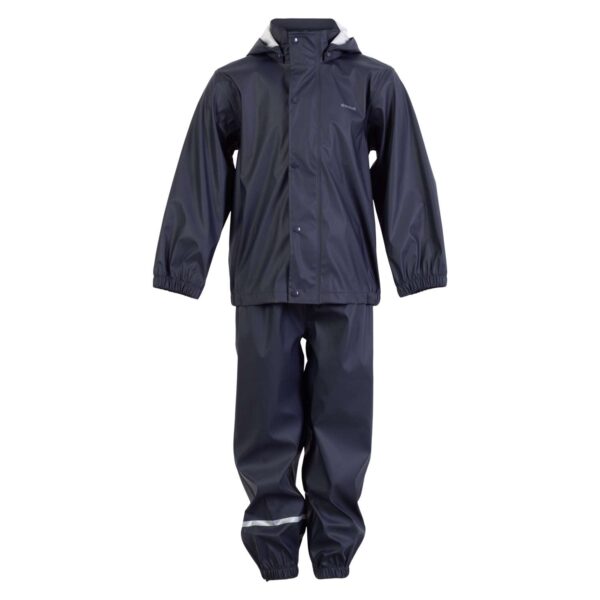 Køb Steenholt - Moss børne regntøj m. seler - Navy - Str. 98 online billigt tilbud rabat tøj
