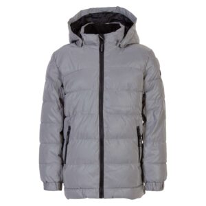 Køb True North - Børne refleks vinterjakke - Sølv - Str. 122/128 online billigt tilbud rabat tøj