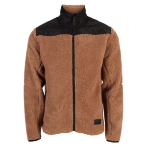 Køb True North - Herre fleece jakke - Brun - Str. S online billigt tilbud rabat tøj