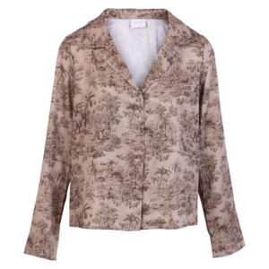 Køb Vila - Dame skjorte - Brun - Str. 36 online billigt tilbud rabat tøj
