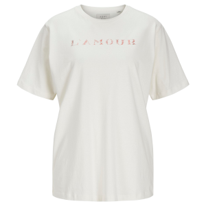 Køb ADPT Halima Dame T-shirt - Marshmallow - S online billigt tilbud rabat tøj