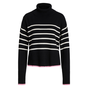 Køb ADPT Selma Dame Striktrøje - Black - S online billigt tilbud rabat tøj