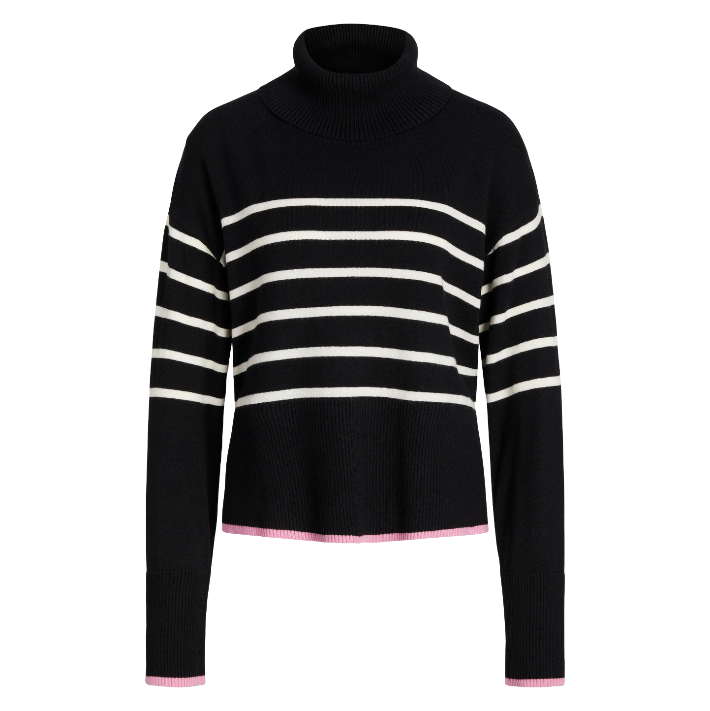 Køb ADPT Selma Dame Striktrøje - Black - S online billigt tilbud rabat tøj