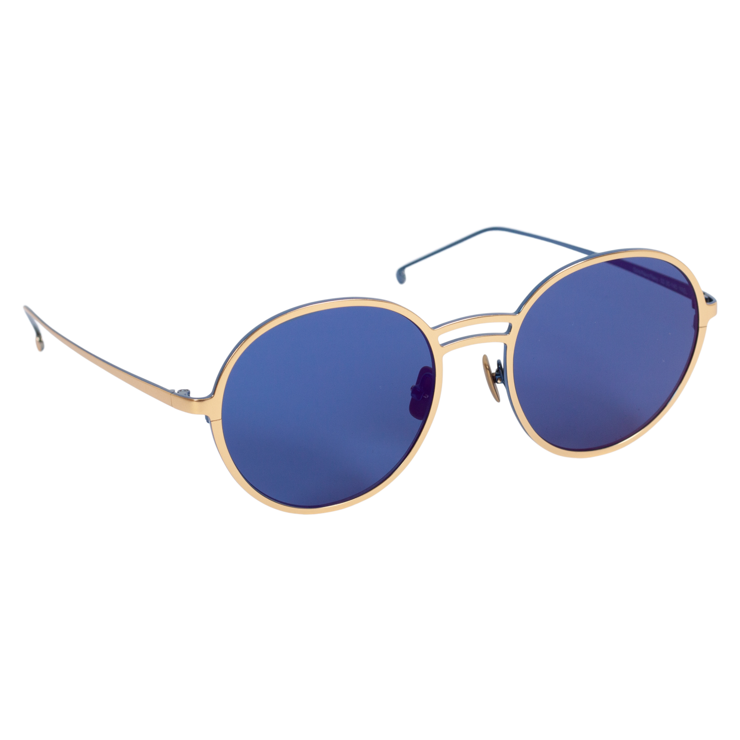 Køb AYM Dame Solbriller - Gold/Navy/Navy - Onesize online billigt tilbud rabat tøj