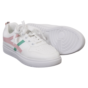 Køb Anyway Dame Sneakers - White/Pink - 36 online billigt tilbud rabat tøj