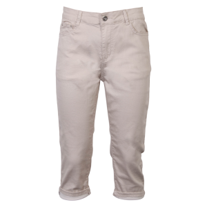 Køb BS Jeans Dame Capri - Beige - 36 online billigt tilbud rabat tøj