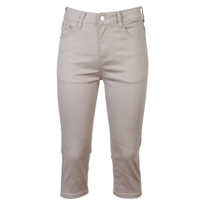 Køb BS Jeans Dame Capri - Sand - 36 online billigt tilbud rabat tøj