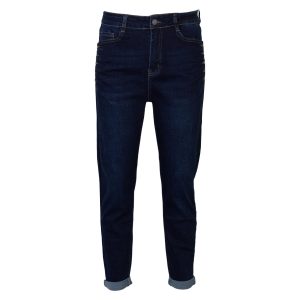 Køb BS Jeans Dame Jeans - Denim Dark Blue - 48 online billigt tilbud rabat tøj