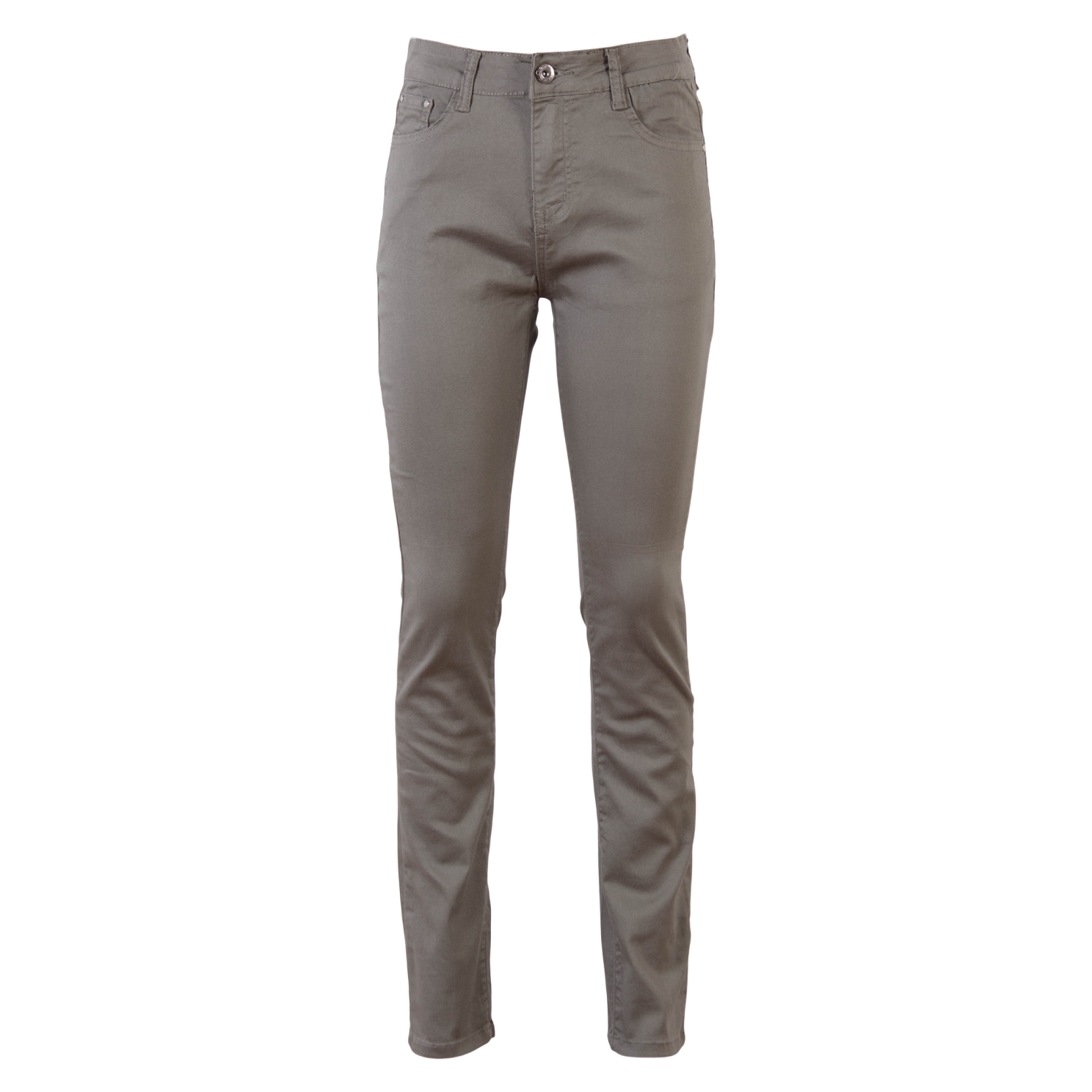 Køb BS Jeans Dame Jeans - Khaki - 36 online billigt tilbud rabat tøj