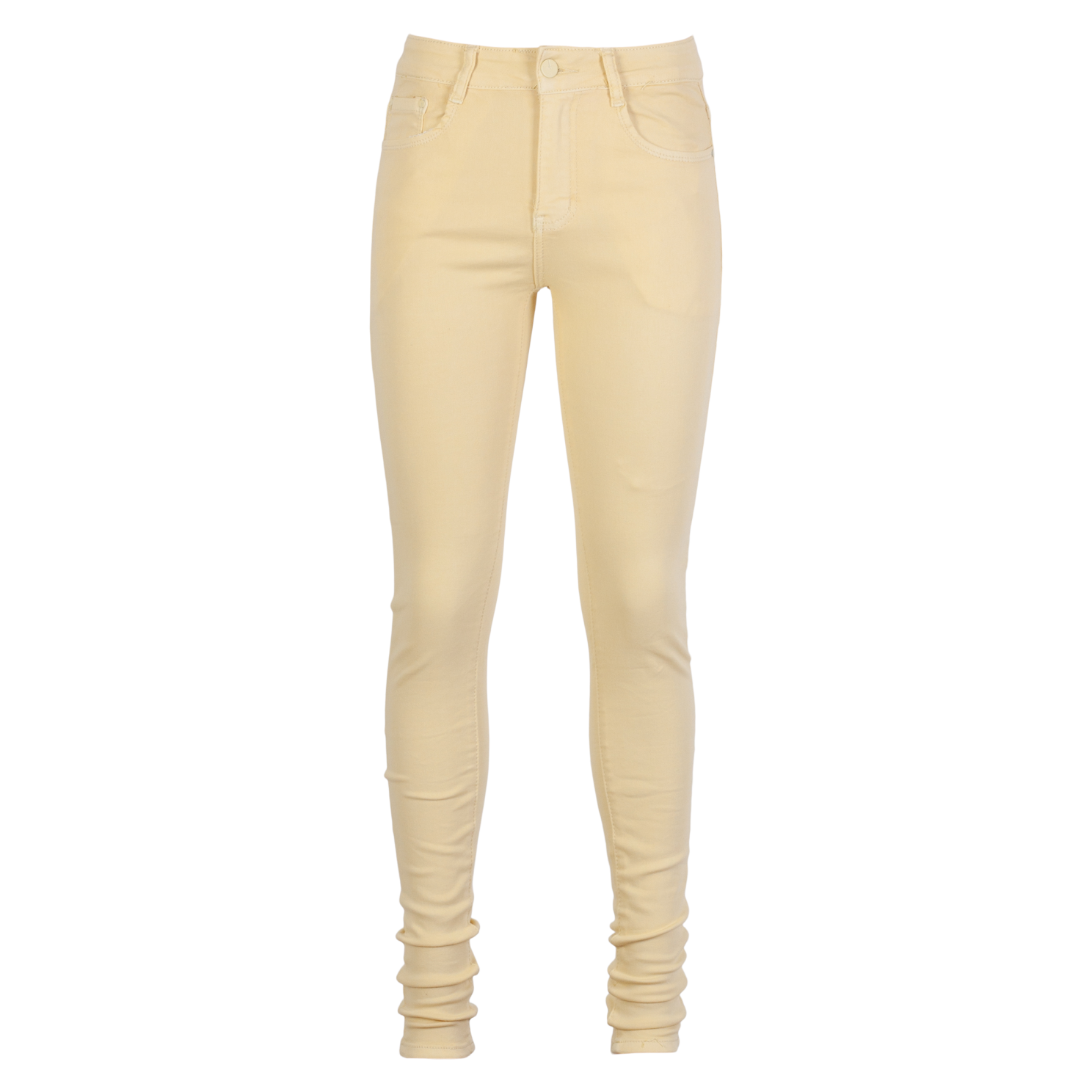 Køb BS Jeans Dame Jeans - Lysgul - 44 online billigt tilbud rabat tøj