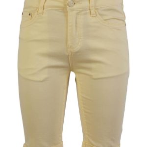 Køb BS Jeans Dame Shorts - Yellow - 36 online billigt tilbud rabat tøj