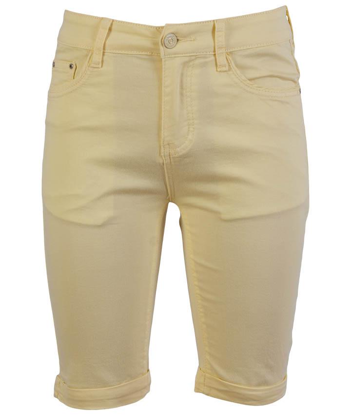Køb BS Jeans Dame Shorts - Yellow - 36 online billigt tilbud rabat tøj