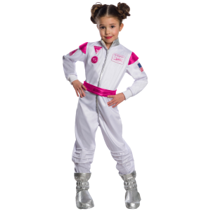 Køb Barbie Astronaut Pige Heldragt - BARBIE ASTRONAUT - 3-4Y online billigt tilbud rabat tøj