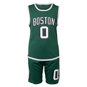 Køb Basketball Børne Shortssæt - Grøn - 116 online billigt tilbud rabat tøj