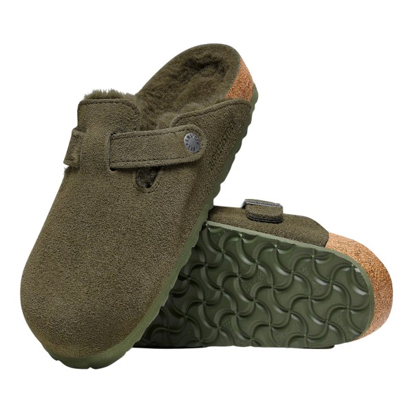 Køb Birkenstock Boston Unisex Sandaler m. for - Leather/Furthyme - 36 online billigt tilbud rabat tøj