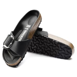 Køb Birkenstock Madrid Big Buckle Dame Sandaler - Black - 36 online billigt tilbud rabat tøj