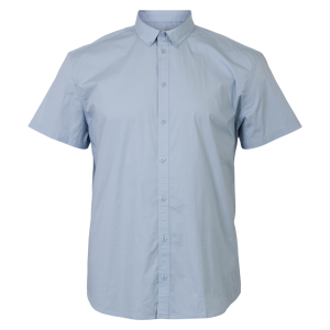 Køb Blend Herre Kortærmet skjorte - Cashmere Blue - 2XL online billigt tilbud rabat tøj