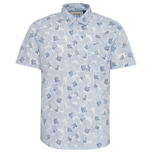 Køb Blend Herre Kortærmet skjorte - Dress Blues - M online billigt tilbud rabat tøj