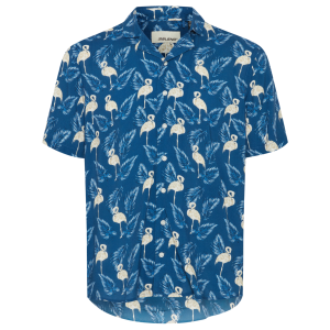 Køb Blend Herre Kortærmet skjorte - Navy Peony - 4XL online billigt tilbud rabat tøj