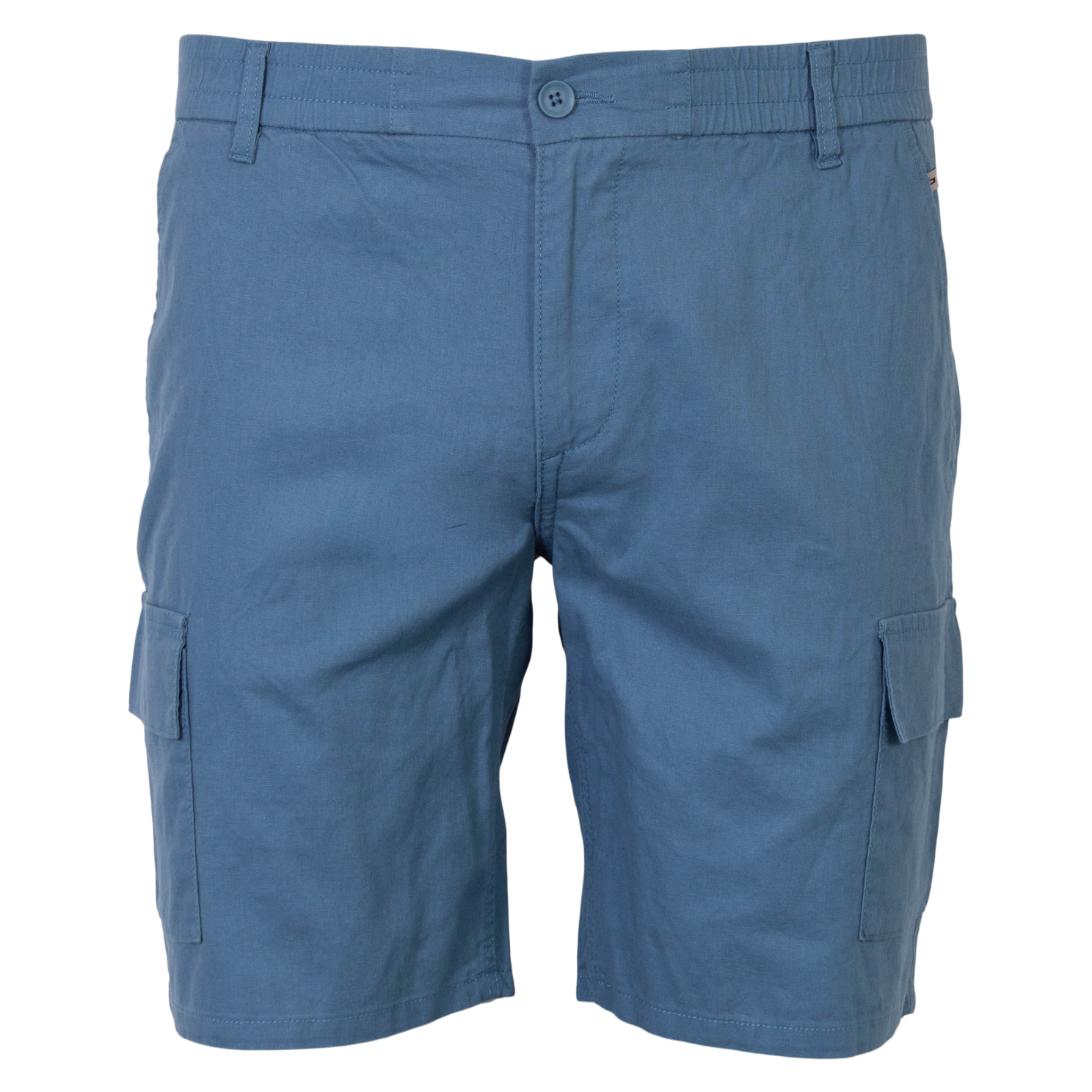 Køb Blend Herre Shorts i hørmix - Captain's Blue - 2XL online billigt tilbud rabat tøj