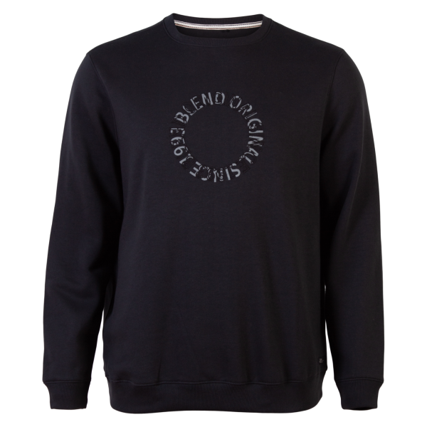 Køb Blend Herre Sweatshirt - Black - 5XL online billigt tilbud rabat tøj