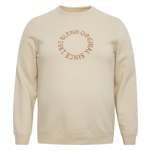 Køb Blend Herre Sweatshirt - Oyster Grey - 5XL online billigt tilbud rabat tøj