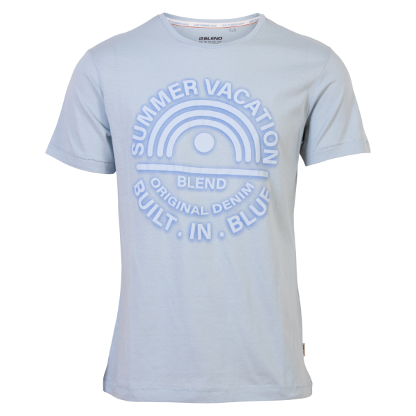 Køb Blend Herre T-shirt - Celestial Blue - L online billigt tilbud rabat tøj