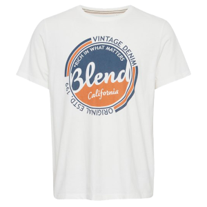 Køb Blend Herre T-shirt - Snow White - L online billigt tilbud rabat tøj