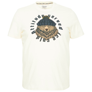 Køb Blend Herre T-shirt - White bear - 2XL online billigt tilbud rabat tøj