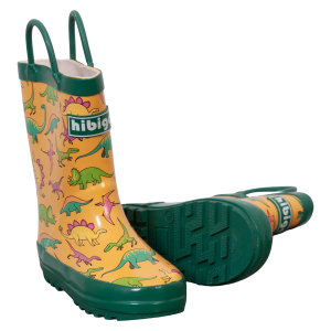 Køb Børne Gummistøvler - Dino Yellow - 33 online billigt tilbud rabat tøj