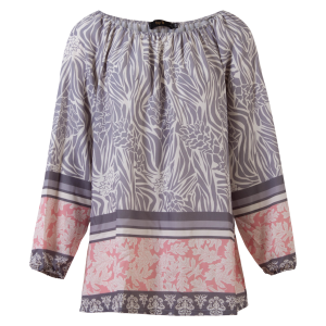 Køb By B Dame Bluse - Grey - S/M online billigt tilbud rabat tøj