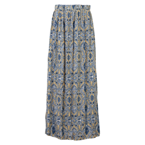 Køb CÂ´FLO Dame Nederdel - Gul/Navy - L/XL online billigt tilbud rabat tøj