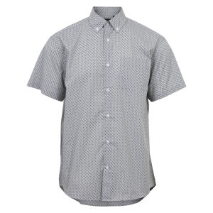 Køb Carnét Ash Herre Kortærmet skjorte - Grey AOP - 3XL online billigt tilbud rabat tøj