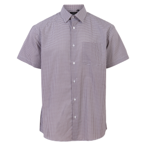 Køb Carnét Ash Herre Kortærmet skjorte - Navy - 2XL online billigt tilbud rabat tøj