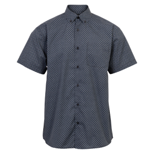 Køb Carnét Ash Herre Kortærmet skjorte - Opal AOP - L online billigt tilbud rabat tøj